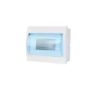 明暗装通用空气开关防水盒限流配电箱 180*150*30mm-天蓝色(2个装)