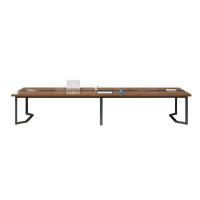 森华众(SHZ) 长型会议桌 会议桌椅 小型会议桌椅 单位:米