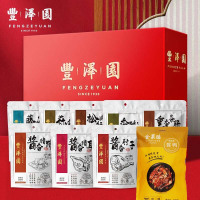 北京特产 丰泽园全聚熟食腊味酱鸭中秋高档礼盒A款2340g 开袋即食