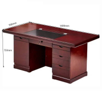 圣德列简约油漆办公桌职员桌L-5 1400*700*750mm