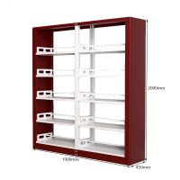 圣德列书架双面收纳架J-7 1900*450*2000mm