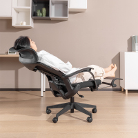 得力91019午休椅(黑色)(把)