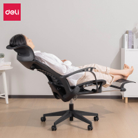 得力91019S午休椅(黑色)(把)