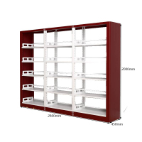 圣德列书架双面收纳架J-8 2800*450*2000mm