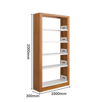 圣德列书架单面收纳架J-3 1000*300*2000mm