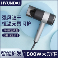 HYUNDAI家用负离子吹风机 大功率速干恒温护发吹风筒大风力YH5300 1800W