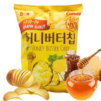 卡乐比(Calbee)海太蜂蜜黄油味薯片60g 韩国进口零食薯片 休闲膨化食品