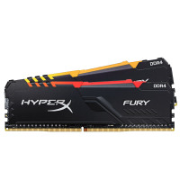 金士顿 内存条 Fury Beast RGB 野兽 DDR4 3600 KF436C18BBAK2/32