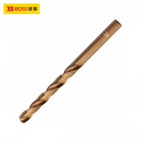 波斯 BS533052 直柄含钴麻花钻不锈钢钻头金属铁铝合金钻头 5.2MM