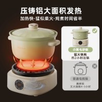 小熊(Bear)电砂锅 电炖锅 煲汤锅 炖汤锅 电炖盅 焖炖锅 养生煮粥锅煲仔饭快炖分体式电砂锅DSG-D30S1