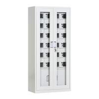 圣德列手机存放柜寄存柜V-2 668*300*1468mm