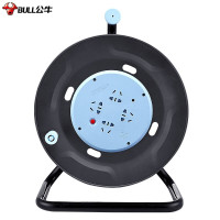 公牛移动电缆GN-804卷线盘3*1.5平方*50米有过热保护无漏电保护