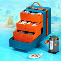 臻味宋韵高端坚果礼盒炒货蜜饯果干糕点零食年货干果礼盒送礼福利