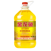 金龙鱼 食用油 花生浓香型食用植物调和油4L 起订量10桶