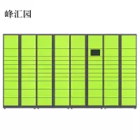 峰汇园智能快递柜小区快递自提柜派件柜室外寄存柜信报箱储物柜一主两幅65格