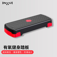 英辉(INVUI) 健身踏板男女健身器材家用运动踏板有氧操器防滑跳操器材66CM 黑红
