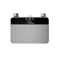 电热水龙头加热器即热式卫生间热水器 (五千五银线盒升级铸铝)