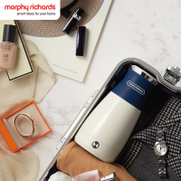 摩飞电器(Morphyrichards)电水壶烧水壶便携式家用旅行随行冲奶泡茶办公室养生保温杯MR6090