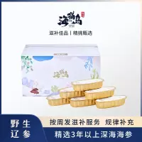 海猫岛 周装鲜食海参大连5年野生参更高营养锁鲜即食245g滋补甄选