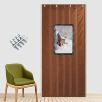 聚盛恒远 保温防寒棉门帘PVC+牛津布