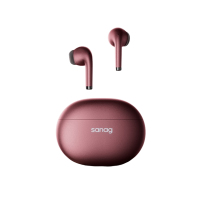 sanag 塞那蓝牙耳机入耳式运动T81S-T81SProMax.64G-耳机-波尔多红