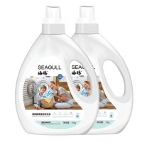 海鸥 超柔洗衣液 2kg/瓶*2 2瓶/组(单位:组)