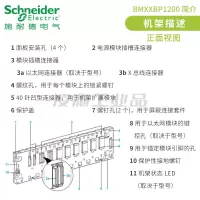 施耐德BMXXBP1200 PLC/DCS Modicon M340 自动化平台
