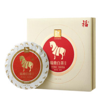八马茶业(BAMA TEA)- 福系列·白牡丹9年单饼(原料年份2011)-357克/盒