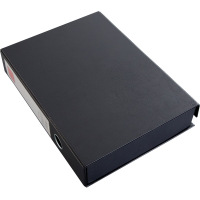 A4磁扣式档案盒文件盒/资料盒 黑色 单个装(10个起订)