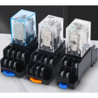 中间继电器 HH52P(MY2NJ) 5A-250VAC 5A-28VDC 单位:个