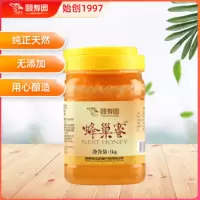 颐寿园(YISHOUYUAN) 蜂蜜蜂巢蜜瓶蜂蜜纯正天然可以嚼着吃的蜂蜜洋槐蜜1000g/瓶