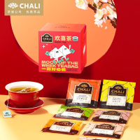 CHALI茶里 欢喜茶21.5g/盒7小包独立装三角袋泡茶红茶绿茶乌龙茶组合装