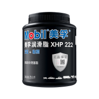 美孚黄油蓝色润滑脂XHP 222汽车机械轴承高温复合锂基脂2公斤