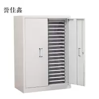 誉佳鑫文件柜抽屉式票据多层分类箱档案柜合同资料架烘焙收纳样品柜带门36抽柜