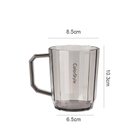 卫生间漱口杯洗漱杯 塑料透明杯 漱口杯 100*83