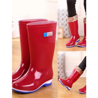 雨鞋红色 40-红色 尺码请备注