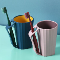 牙刷杯子洗漱漱口杯刷牙杯子 刷牙杯口径2*7.2cm 高7.8cm钢化玻璃