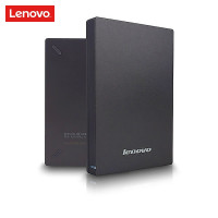 联想(Lenovo)F309 移动硬盘 usb3.0 高速移动硬盘 多系统兼容 灰色 1TB