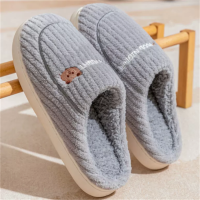 木清清 棉拖鞋 冬季棉拖鞋家居家拖鞋 35-45 棉