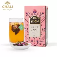 CHALI茶里茶叶 玫瑰红茶54g 茶包袋泡茶玫瑰红茶 红茶组合 18包/盒