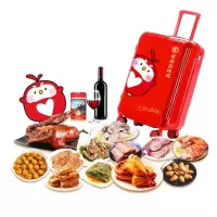 紫燕百味鸡 环球飞燕行李箱2370g+750ml
