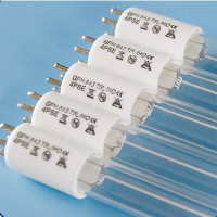 Midea紫外线消毒器专用紫外线灯管UV杀菌4针灯管石英双端套管 150W灯管适用1.6m消毒器 紫外线配套灯管、套管