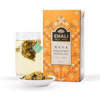 CHALI茶里 花草茶组合茶叶茶包袋泡茶54g盒装 桂花乌龙茶3g*18包