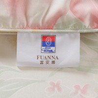 富安娜奥菲利 95%白鹅绒羽绒被富安娜 冬被 1100g填充 230*229cm 粉色