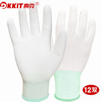 典克 pu防静电手套 pu-12-8M 8# M码 12双/组 单位:1组