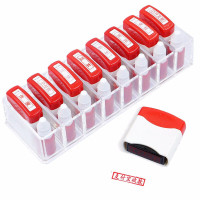 晨好 印章定制 财务办公通用光敏印章万次印章 附件 1枚