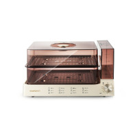 大宇(DAEWOO) 多用途电蒸锅家用蒸包子双层大容量电蒸箱 DYZL-120