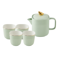 唯都悠然小鸟水具套装W-S315 一壶四杯