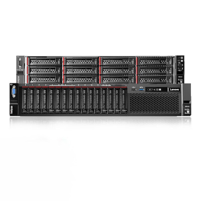 联想(Lenovo)SR588服务器主机2U机架式2*5218R 16GB内存 2x2TB硬盘 raid卡