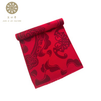 京四界JSJD6-012-01万事如意红色围巾30*180cm